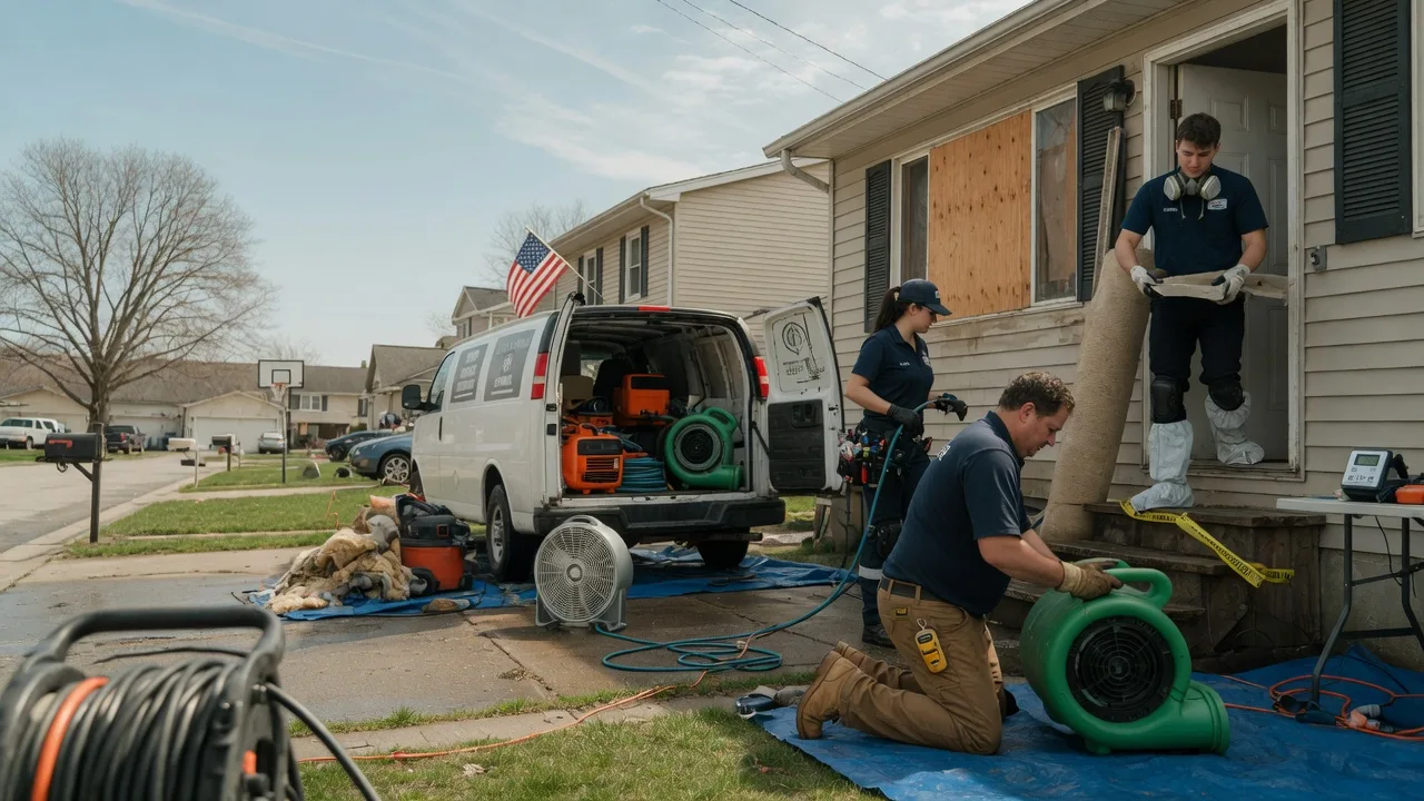 Water Damage Restoration in Franklin Park, NJ near me